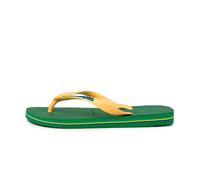 Havaianas Brasil Logo 37-38 / Green / Yellow