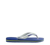 Havaianas - Brasil Logo, ikonische, bequeme und langlebige Badelatschen mit Brasilien- Flagge und rutschfester Sohle mit farbigen Streifen, Unisex-Erwachsene