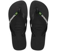 Havaianas - Zehensandalen Brasil Logo M - schwarz - Größe 39 - 40