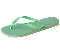 Havaianas - Brasil Logo, ikonische, bequeme und langlebige Badelatschen mit Brasilien- Flagge und rutschfester Sohle mit farbigen Streifen, Unisex-Erwachsene