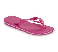 Havaianas Unisex Brasil Logo Flipflop, Rose Gum, 35/36 EU