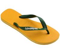 Havaianas - Brasil Logo, ikonische, bequeme und langlebige Badelatschen mit Brasilien- Flagge und rutschfester Sohle mit farbigen Streifen, Unisex-Erwachsene