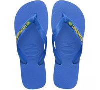 Havaianas BRASIL LOGO NEON Slipper Damen, BLAU, 39/40 EU