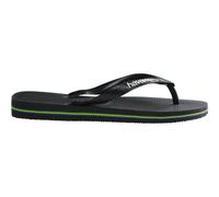 Flip Flops Havaianas Brasil Logo Black Black-Schuhgröße 45 - 46