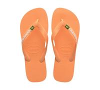Havaianas BRASIL LOGO Slipper Damen, nectarine, 37/38 EU