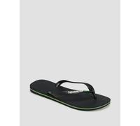 Havaianas - Brasil Logo, ikonische, bequeme und langlebige Badelatschen mit Brasilien- Flagge und rutschfester Sohle mit farbigen Streifen, Unisex-Erwachsene