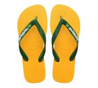 Havaianas - Brasil Logo - Sandalen, Gr. 45-46 Brazil 43/44, orange (PopYellow)