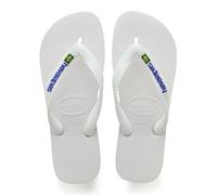 Havaianas Brasil Logo Weiblich Weiß
