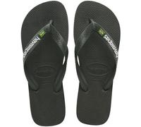 Havaianas Brasil Logo - Zehensandalen - Herren 35/36 Dark Green