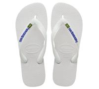 Havaianas Brasil Logo - Zehensandalen - Herren 45/46 White