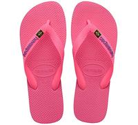 Havaianas Brasil Logo Zehensandalen Herren Schwarz Zehensandalen Shoes