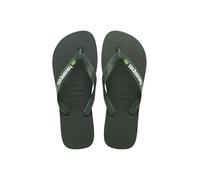 Havaianas Brasil Mix 4123206-2078, Mens,Womens flip-flops, green, 39/40 EU