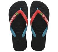 Havaianas Brasil Mix (Mini Me) Unisex Kinder FlipFlop Black/Red Ruby 23 EU