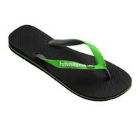 Havaianas Brasil Mix - Zehensandalen - Herren 39/40 BR Black/Green