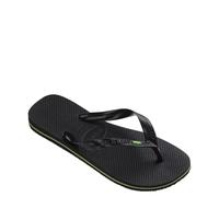 Havaianas Brasil Zehensandalen Herren Schwarz - 37/38 - Zehensandalen Shoes