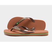 Havaianas Brazil Logo Flip Flops Women's - Damen, Braun - 35/36
