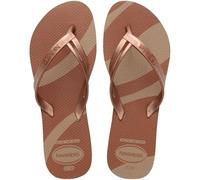 Havaianas Damen HAV Elegance Print Flip-Flop, rose gold, 33/34