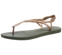 Havaianas Damen Luna Zehentrenner, Green Olive, 39/40 EU