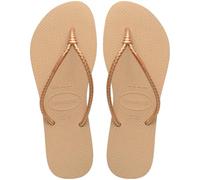 Havaianas Damen Slim Flatform Flipflop, Golden, 33/34 EU