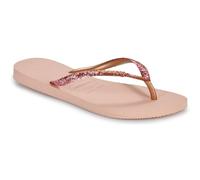 Havaianas Damen Slim Glitter Flourish Zehentrenner,Rosa (Golden Blush),41/42 EU