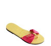 Havaianas Damen You Saint Tropez Basic Flache Sandale, zitronengelb 35/36 EU