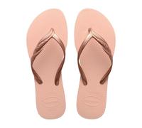 Havaianas - Fantasia, bequeme, strapazierfähige und elegante Flip-Flops, mit Metallic-Streifen und seitlicher Kreuzung, Damen