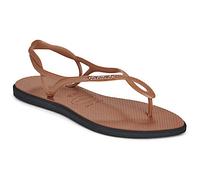 Havaianas Flache Sandalen LUNA POINT in Braun 37 / 38