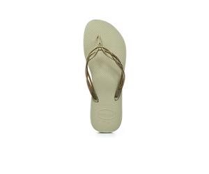 Havaianas Flash Sweet Beige Straw Damen Zehentrenner | Gr. 36
