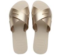 Havaianas HAV.Aqua Metallic Damen-Sandalen, Beige, 37/38 EU