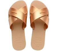 Havaianas HAV.Aqua Metallic Damen-Sandalen, Goldfarben, 41/42 EU