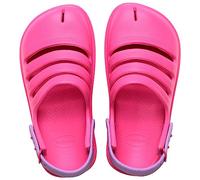 Havaianas HAV. Kids Clog Flip-Flops, Unisex, Kinder, Pink Flux Prisma Purple, 33 EU