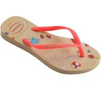Havaianas Hav Kids Slim Hello Kitty Flip-Flops für Mädchen, Goldfarben, 30 EU