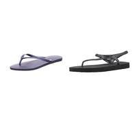 Havaianas HAV. SLIM BLACK + Damen Flash Urban Sandalen