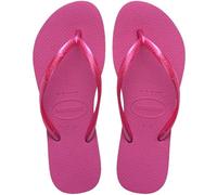 Havaianas Hav. Slim Kinder Flip-Flops, Gummi Rosa Gummi Metallisch, 27 EU