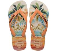 Havaianas HAV.Top Tropicalia Vibes Damen-Sandalen, Apricot, 39/40 EU