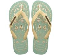 Havaianas HAV.Top Tropicalia Vibes Damen-Sandalen, Coast Green, 43/44 EU