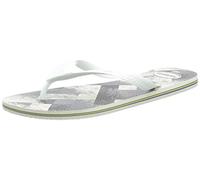 Havaianas Herren Brasil Fresh Flipflop, White White Grey, 33/34 EU