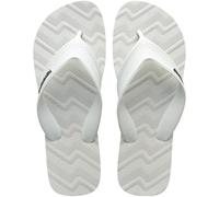 Havaianas Herren Hav. Track Waves Flip-Flops, Weiß, 8,5/9 UK