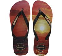 Havaianas Hype - Zehensandalen - Herren 45/46 Orange/Black