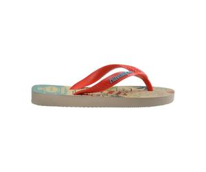 Havaianas Jungen Kids Minecraft Flipflop, Beige Orange, 9 UK