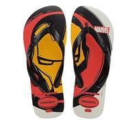 Havaianas Jungen Top Marvel Logomania (Mini Me) Flipflop, White