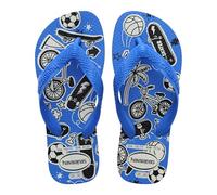 Havaianas - Kids Athletic, Bequeme und Rutschfeste Kinder-Flip-Flops, Sportliches Design mit Basketball- und Fußballmotiven, Kinder