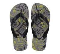 Havaianas - Kids Athletic, Bequeme und Rutschfeste Kinder-Flip-Flops, Sportliches Design mit Basketball- und Fußballmotiven, Kinder