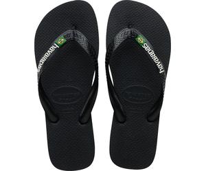 Havaianas Kids' Brazil Logo Black/black 33/34