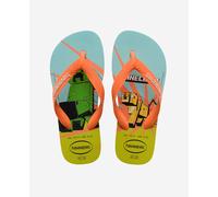 Havaianas KIDS MINECRAFT WHITE/CORAL (EU: 29/30)