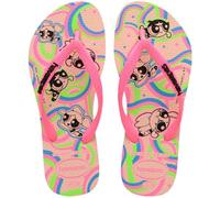Havaianas Kids Slim Powerpuff Girls Mädchen FlipFlop Ballet Rose 23 EU