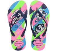 Havaianas Kids Slim Powerpuff Girls, Mädchen Flipflop, White,
