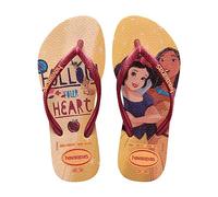 Havaianas Kids Slim Princess Flipflop, Golden, 31-32 EU