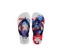 Havaianas Kids Top Marvel II Flipflop, White, 23/24 EU