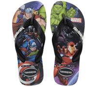 Havaianas Kids Top Marvel II Jungen FlipFlop Black 35 EU
